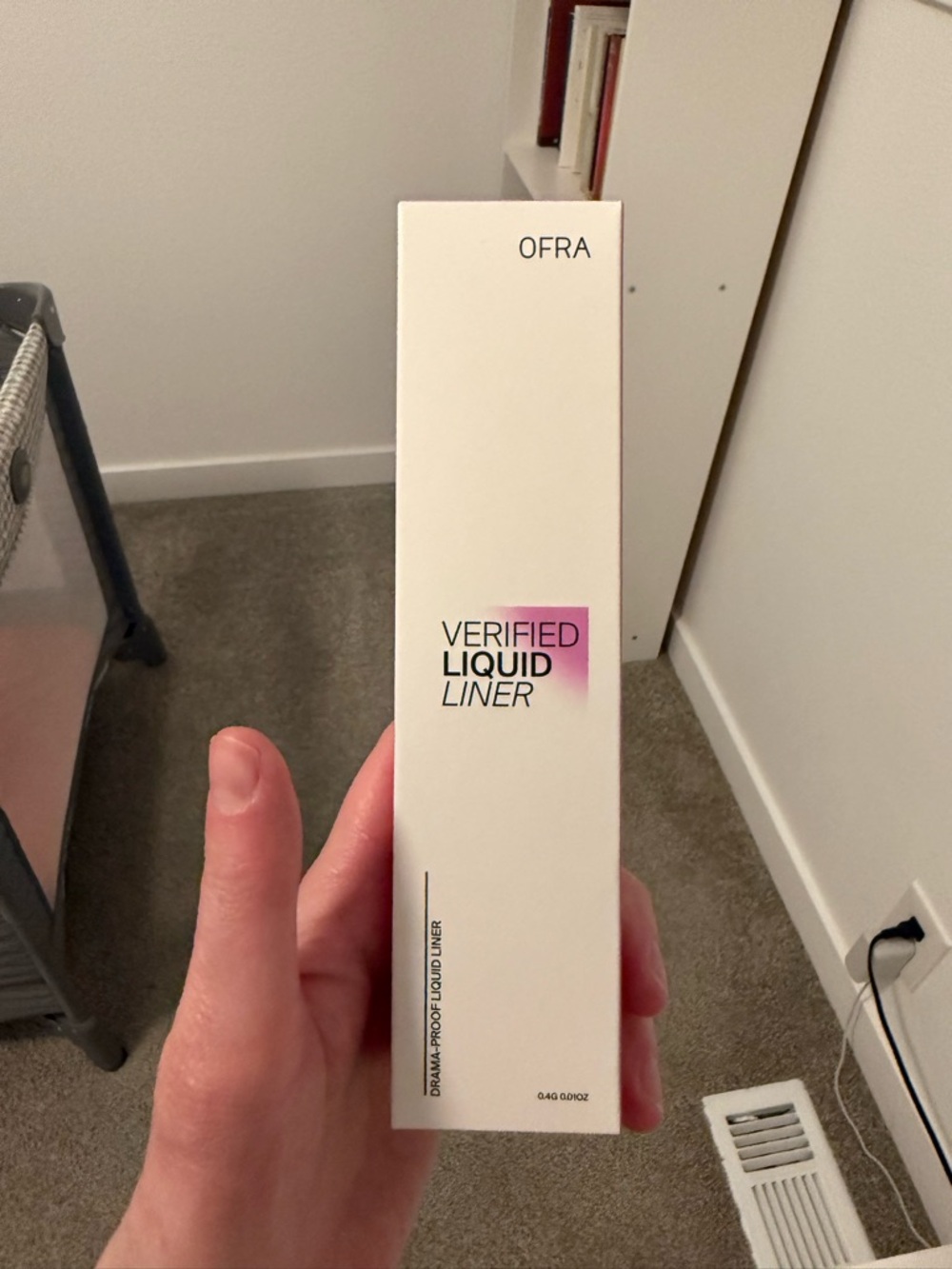 OFRA Verified Liquid Liner - White with Pink Accent